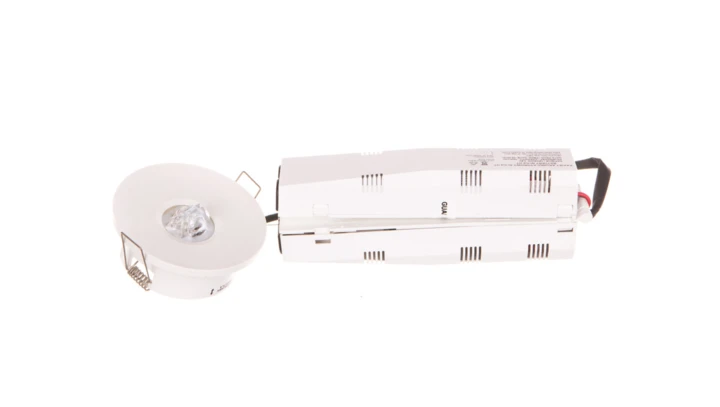 Oprawa awaryjna AXP IP65/20 ECO LED 1W 135lm (opt. koryt.) 3h jednozadaniowa AT biała AXPC/1W/E/3/SE/AT/WH