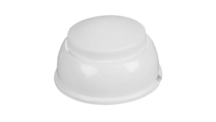 Wyłącznik nożny przelotowy, jednopozycyjny, zwierny, dwutorowy 16A 250V WN-2Z/16A BIAŁY