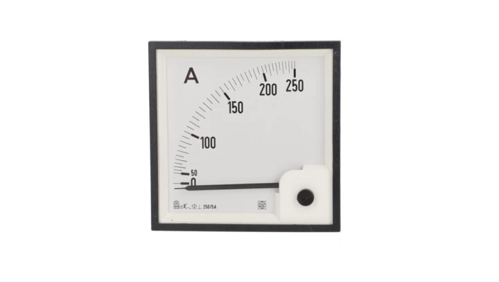 Amperomierz AC 96X96 250/5A RQ96E AN3251C250