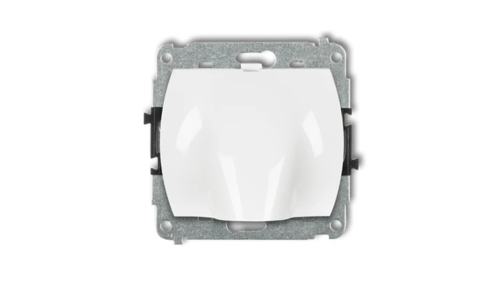 TREND Mechanizm wypustu kablowego biały WPK