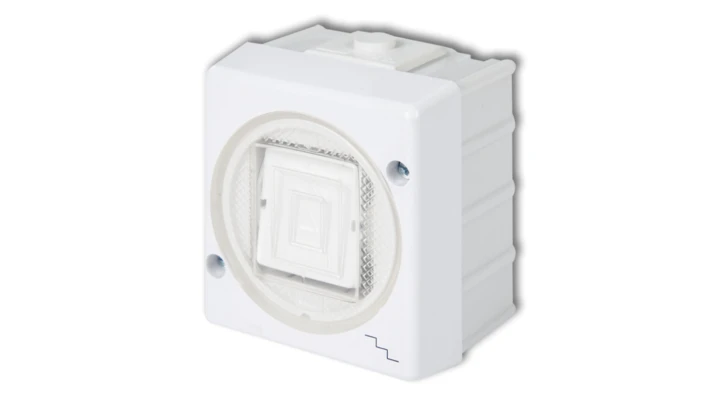 SENIOR Łącznik schodowy podświetlany biały WHS-3L