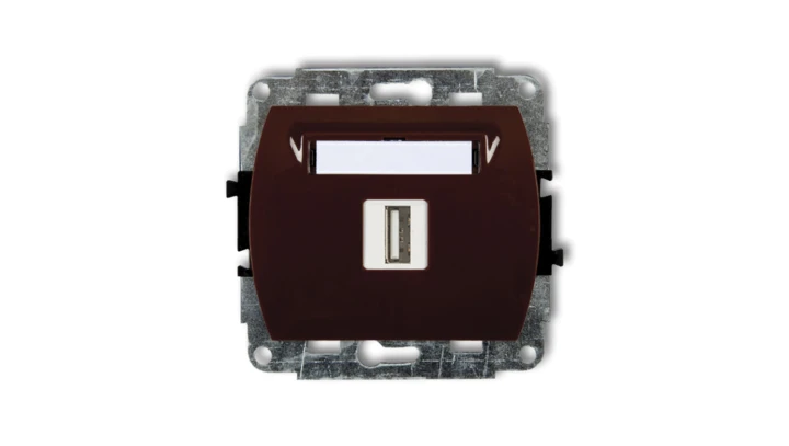 TREND Gniazdo pojedyncze USB-AA 3.0 brązowy 4GUSB-5