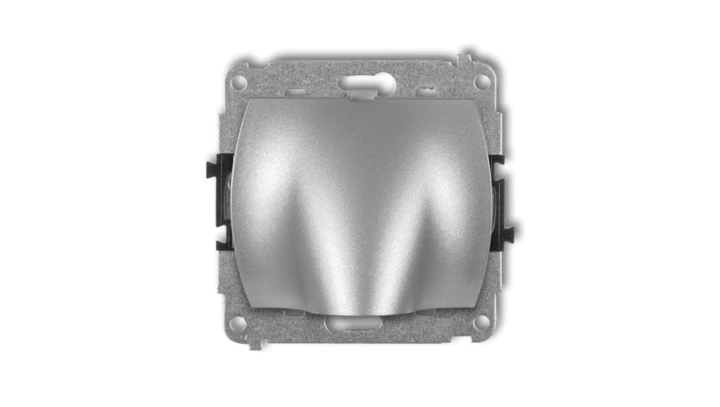 TREND Mechanizm wypustu kablowego srebrny metalik 7WPK