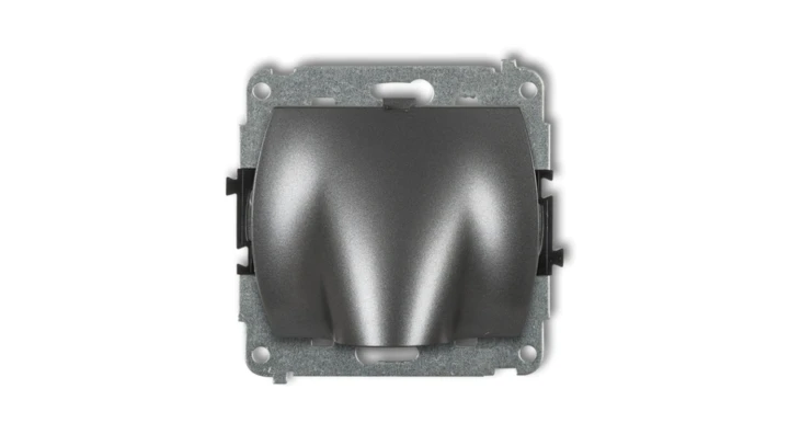 TREND Mechanizm wypustu kablowego grafitowy 11WPK