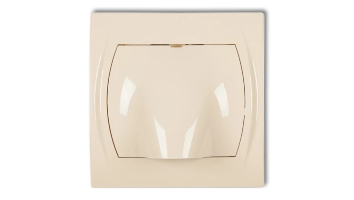 LOGO Wypust kablowy beżowy 1LWPK