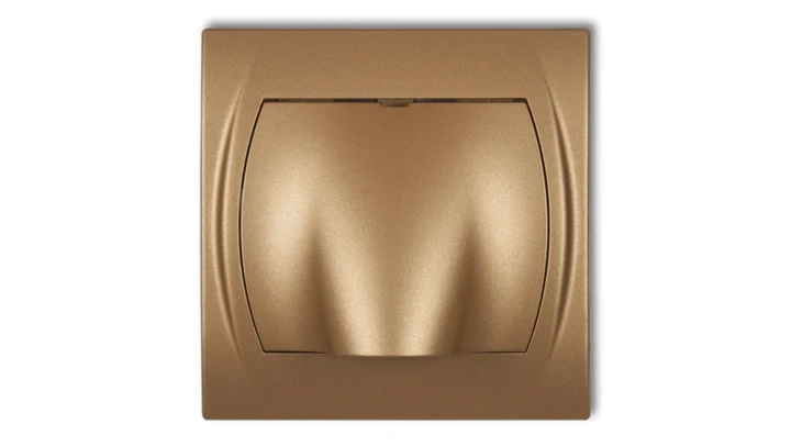 LOGO Wypust kablowy złoty metalik 8LWPK