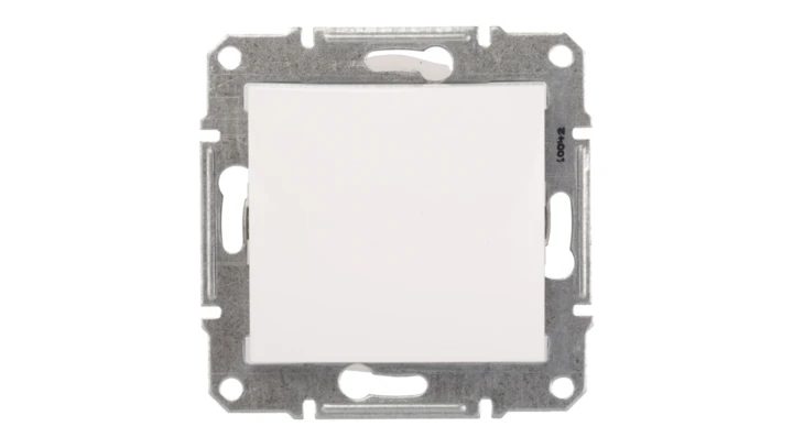 Sedna Łącznik jednobiegunowy 10AX biały IP44 SDN0100321