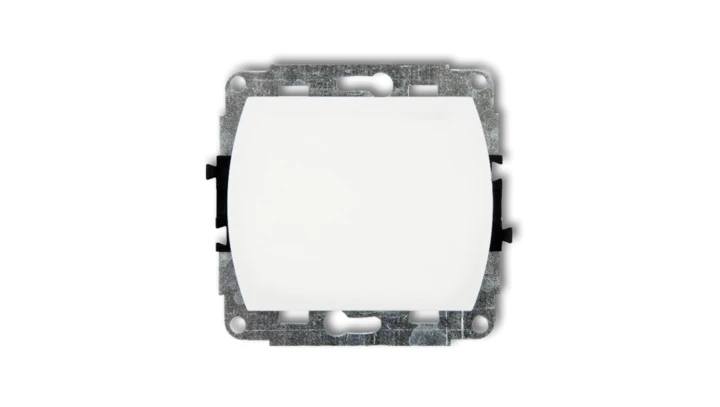 TREND Łącznik jednobiegunowy podświetlany biały WP-1L