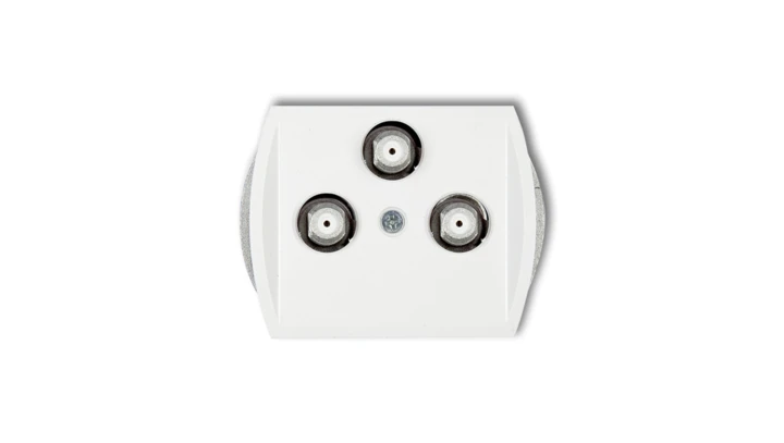 TREND Gniazdo multimedialne 3F DATA (UPC) biały GMU