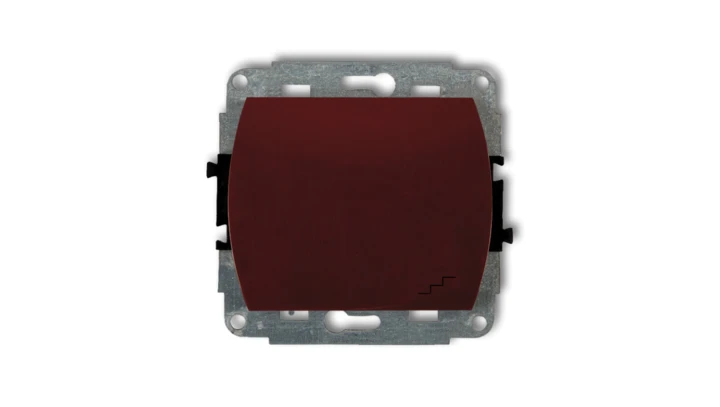 TREND Łącznik schodowy podświetlany brązowy 4WP-3L