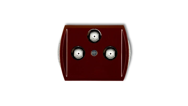 TREND Gniazdo multimedialne 3F DATA (Vectra) brązowy 4GMV