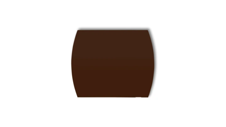 Zaślepka do ramki serii TREND i LOGO brązowy 4ZA