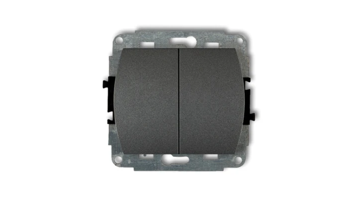 TREND Łącznik świecznikowy podświetlany grafitowy 11WP-2L