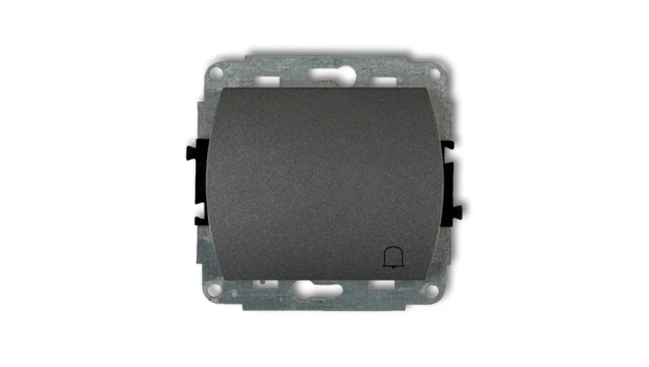 TREND Przycisk /dzwonek/ podświetlany grafitowy 11WP-4L