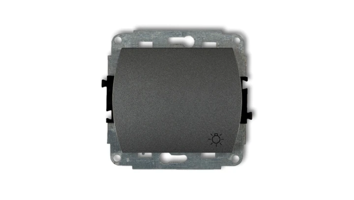 TREND Przycisk /światło/ podświetlany grafitowy 11WP-5L