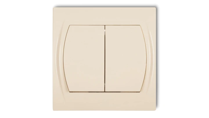 LOGO Łącznik świecznikowy beżowy 1LWP-2