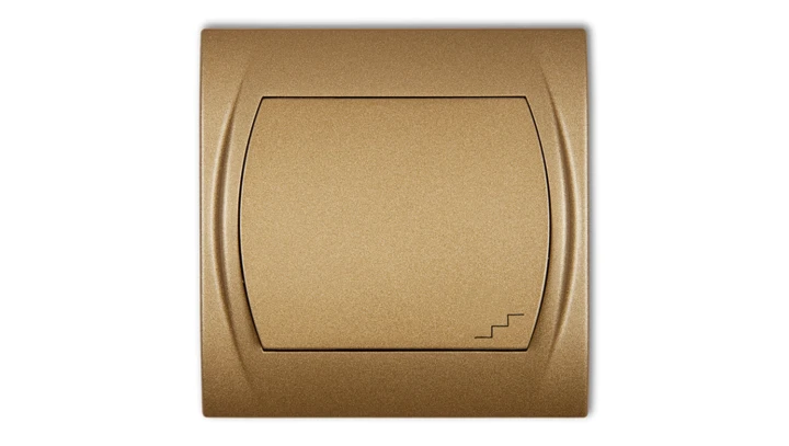 LOGO Łącznik schodowy złoty metalik 8LWP-3