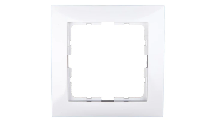 Berker B.Kwadrat Ramka pojedyncza śnieżnobiała 5310118989