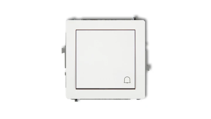 DECO Przycisk /dzwonek/ biały DWP-4