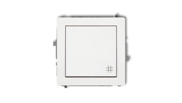 DECO Łącznik krzyżowy biały DWP-6