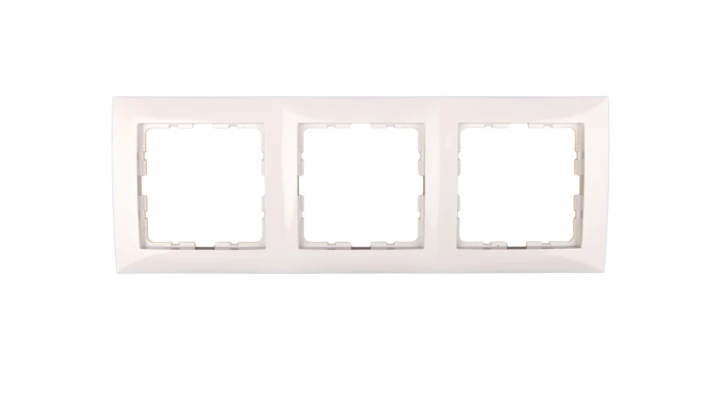 Berker B.Kwadrat Ramka potrójna kremowa 5310138982