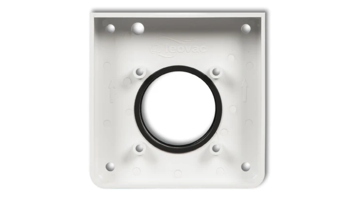 DECO Puszka montażowa pojedyncza do gniazda ssącego odkurzacza centralnego DECOvac biały DPV-1