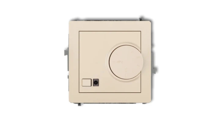 DECO Regulator temperatury elektroniczny z czujnikiem powietrznym beżowy 1DRT-2