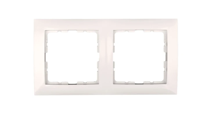 Berker B.Kwadrat Ramka podwójna kremowa 5310128982