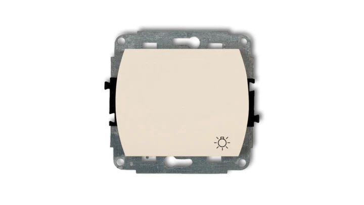 TREND Przycisk /światło/ beżowy 1WP-5