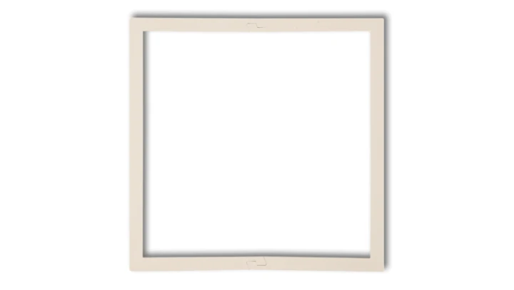 Ramka wypełniająca pojedyncza serii DECO beżowy 1DRW-1