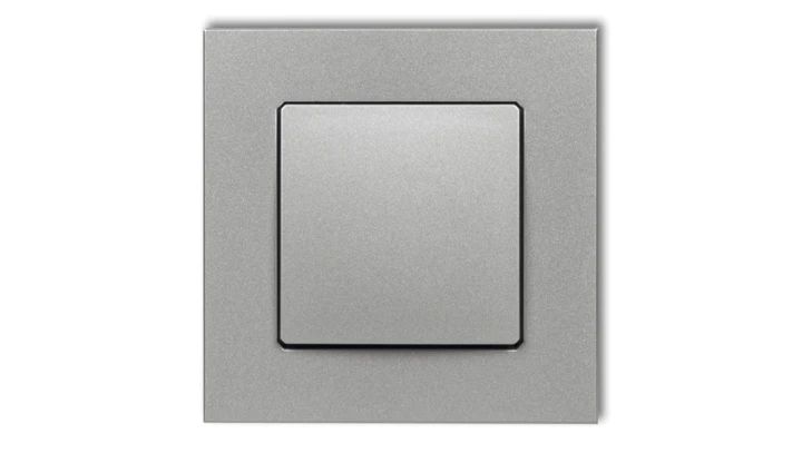 DECO Gniazdo ssące odkurzacza centralnego DECOvac srebrny metalik 7DGV-1