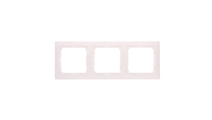 VALENA Ramka potrójna pozioma kremowa 774353