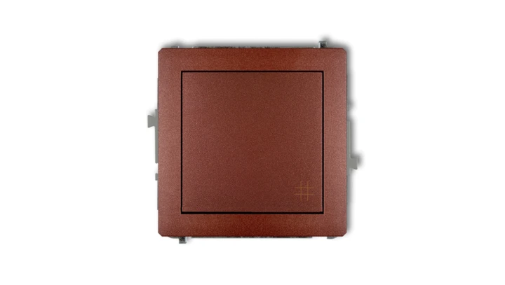 DECO Łącznik krzyżowy brązowy metalik 9DWP-6