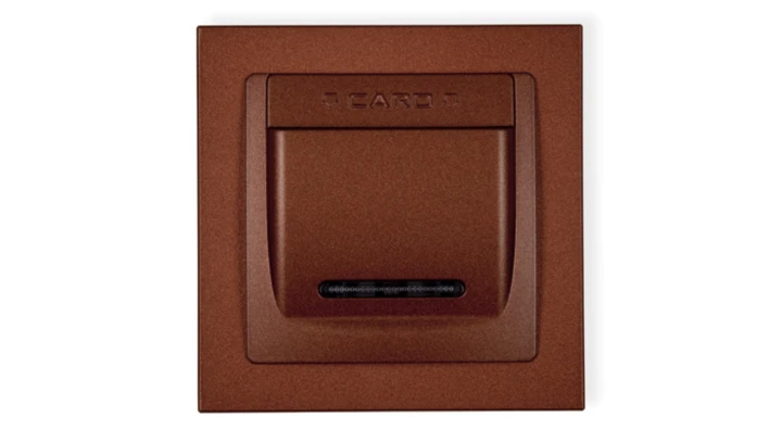 DECO Łącznik hotelowy brązowy metalik 9DSH-1