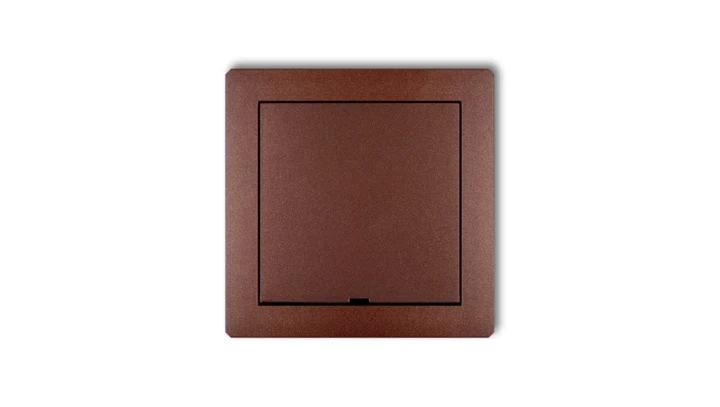 Ramka pośrednia z zaślepką brązowy metalik 9DRPZ