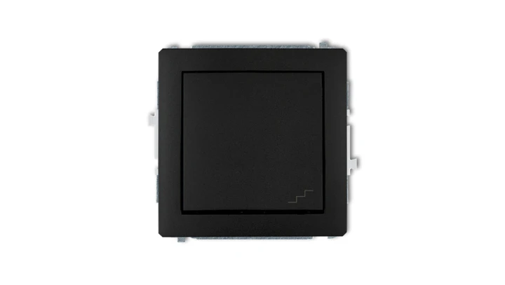 DECO Łącznik schodowy czarny mat 12DWP-3