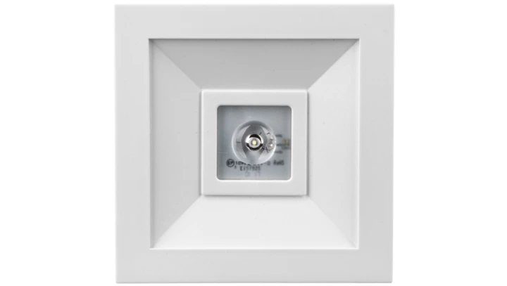 Oprawa awaryjna LOVATO N ECO LED 3W 390lm (opt. otwarta) 1h jednozadaniowa biała LVNO/3W/E/1/SE/AT/WH