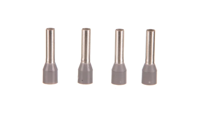 Końcówka tulejkowa izolowana 4mm2 szara H4,0/20D GR /500szt/ 9019200000