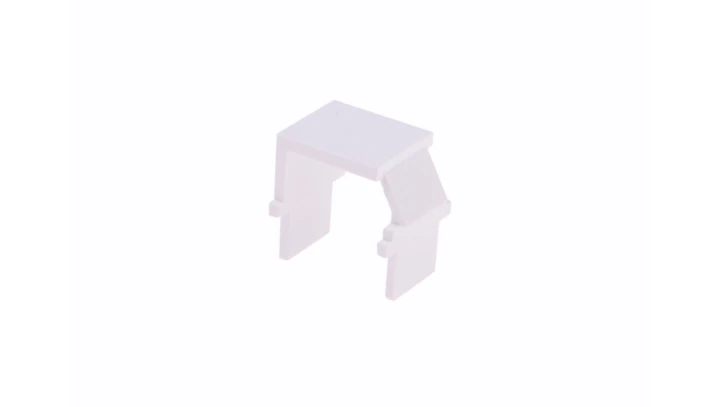 Zaślepka gniazda teleinformatycznego pojedynczego RJ biała BWB/11