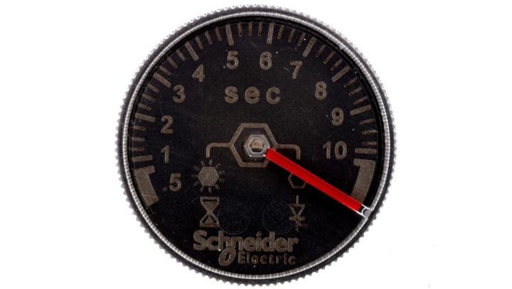 Licznik czasu pulpitowy 22mm 100-240V AC/DC 0,5-10s XB5DTGM2