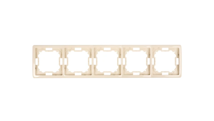 Simon Basic Standard Ramka pięciokrotna uniwersalna beżowa BMR5/12