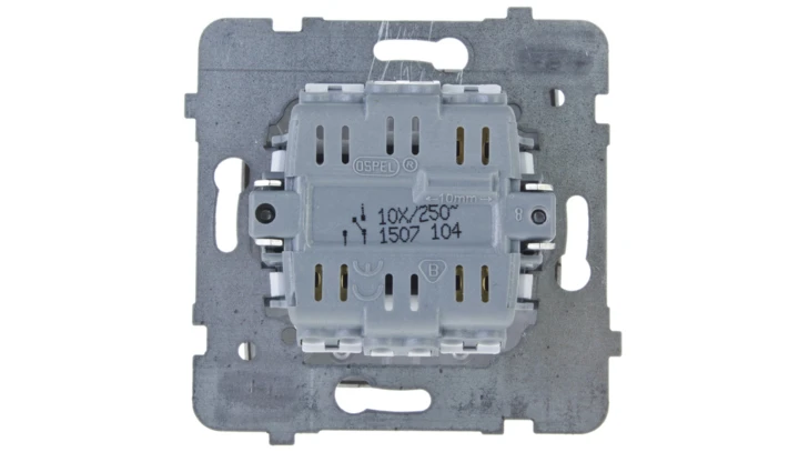 KARO Łącznik kontrolny z podświetleniem czekoladowy metalik ŁP-12SS/m/40