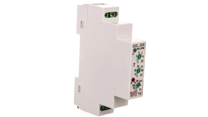 Przekaźnik czasowy 1P 16A 0,1s-99000s 230V AC opóźnione wyłączanie PC-1TW