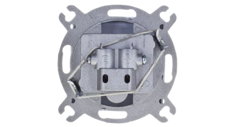 KARO Gniazdo antenowe RTV przelotowe 16dB białe GPA-16SP/m/00