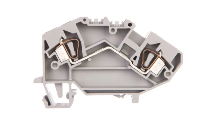 Złączka szynowa PE 2-przewodowa 6mm2 szara 782-601 TOPJOB /25szt./