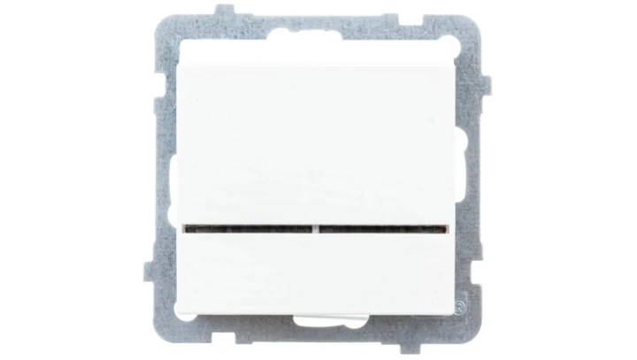 SONATA Łącznik hotelowy z podświetleniem ecru ŁP-15RS/m/27