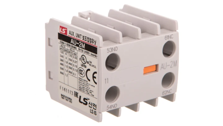 Styki pomocnicze przednie 1z1r AU-2M 1a1b