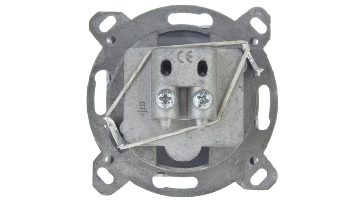 KARO Gniazdo antenowe RTV przelotowe 14dB białe GPA-14SP/m/00