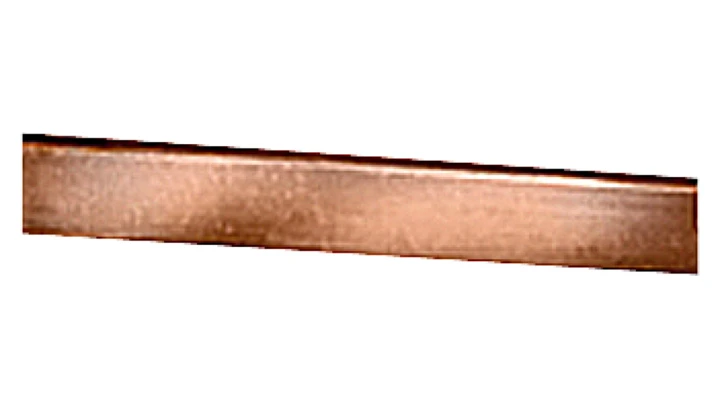 PŁASKA SZYNA MIEDZIANA 15X5MM , OK 2,4M DŁ,250A 8WC5121