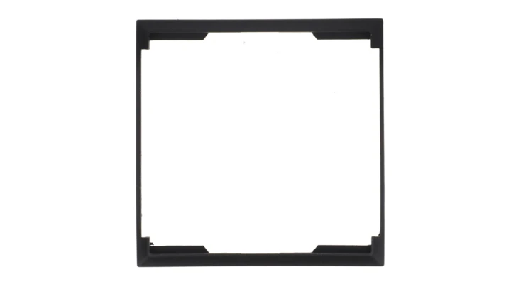 ARIA Ramka ozdobna do gniazd podwójnych do ramek czarny metalik RO-4U/33